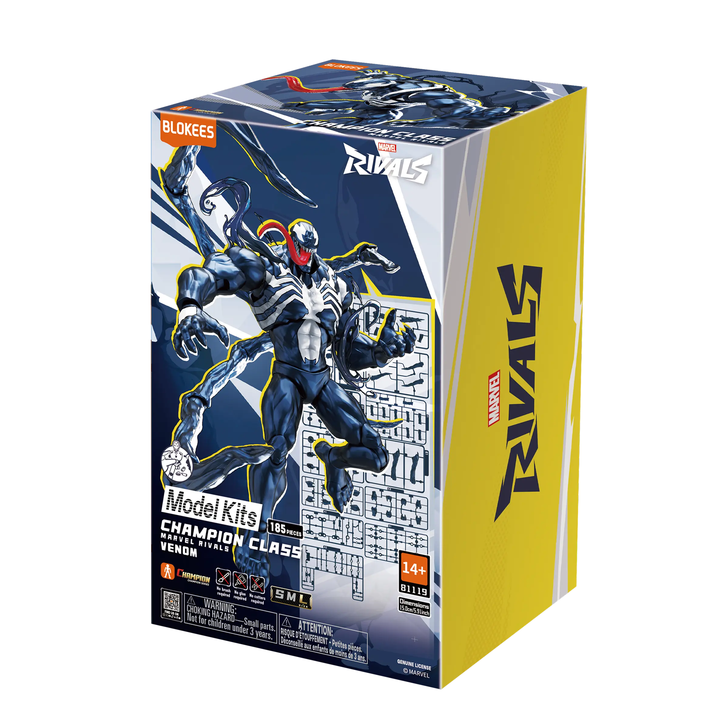Marvel Rivals Champion Class 07 Venom Model Kits | Blokees - Image 7